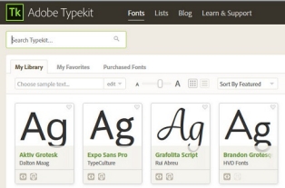 Adobe typekit fonts download free